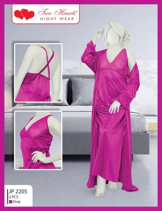 Women’s 2-Piece Nightwear Set – Stylish & Comfortable