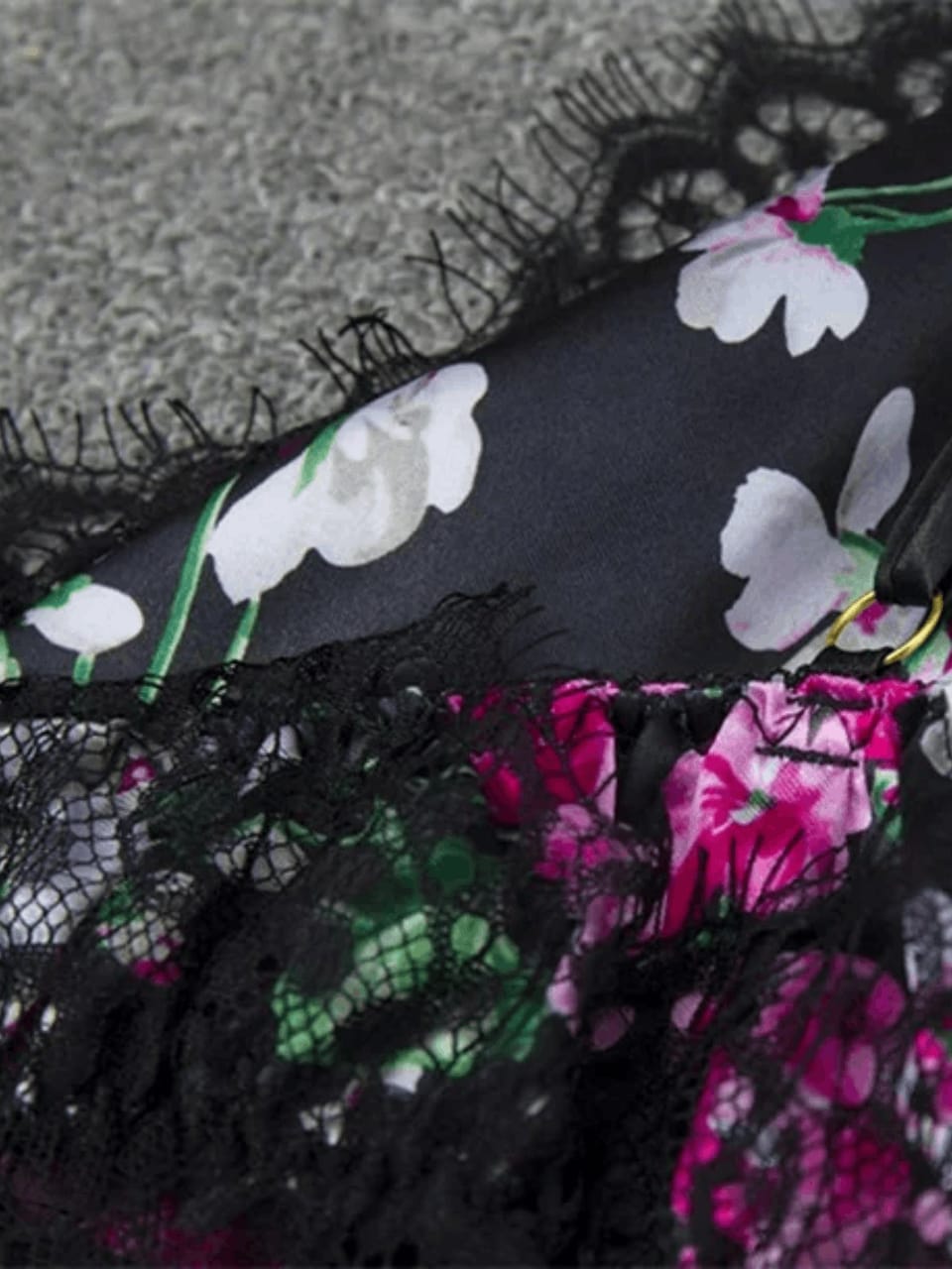 Floral Lace Cami Set β Elegant & Comfortable Sleepwear