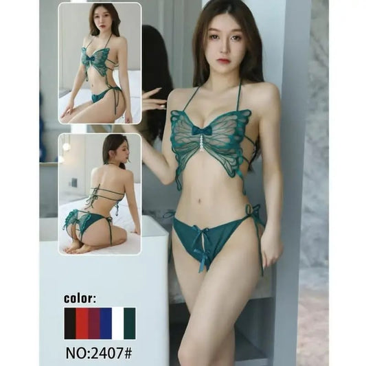 Fancy Bra & Panty Set – Free Size |