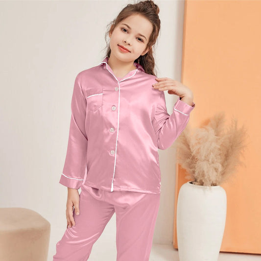 Kids Nighty Suit – Premium Imported Silk