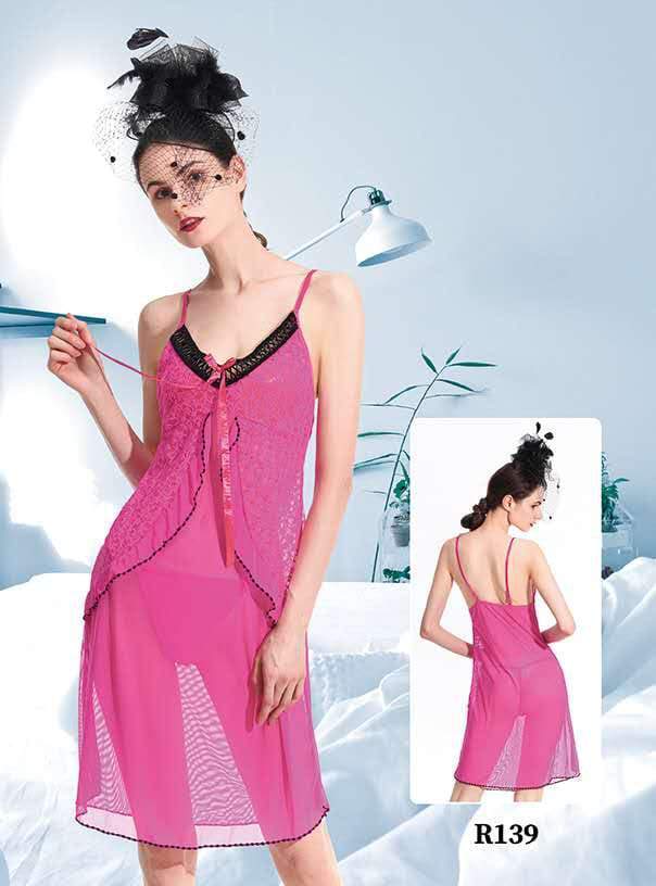 Short Romantic Nighty for Women β Elegant & Comfortable Sleepwear