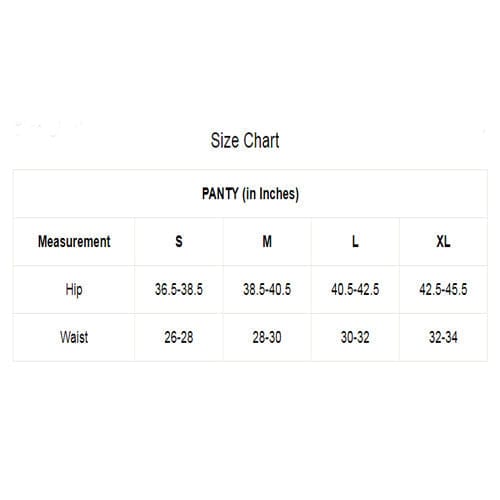 Women’s Panty Pack of 3 – Multicolor | Sizes S, M, L, XL