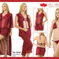Women’s Nightwear 6-Piece Set – Elegant & Comfortable