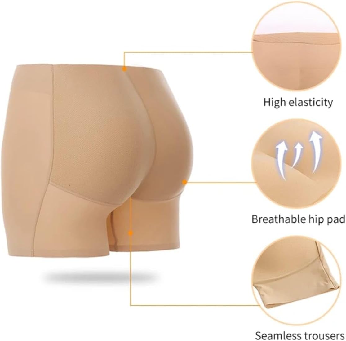 Premium Butt Lifter Hip Shaper Boxer – Adjustable