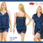 Women’s 3-Piece Boxer Style Nightwear Set