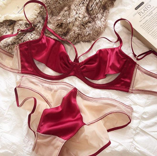 Premium Imported Knot Design Bra & Panty Set – Sexy & Comfortable