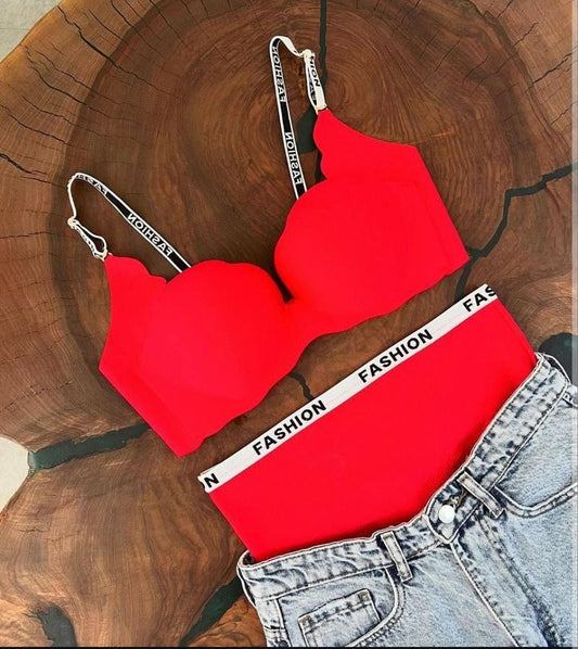 Victoria’s Secret Inspired Flower V-Cut Bra & Panty Set – Premium Imported Quality