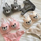 Premium Imported Soft Plush Bear Design Bra & Panty Set – High Quality
