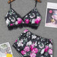 Floral Lace Cami Set – Elegant & Comfortable Sleepwear