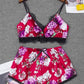 Floral Lace Cami Set – Elegant & Comfortable Sleepwear