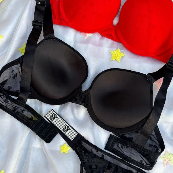 Victoria Secret-Inspired Wired Bra & Panty Set