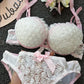 Victoria’s Secret Inspired Front-Open Push-Up Bra & Panty Set