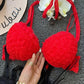 Victoria’s Secret Inspired Front-Open Push-Up Bra & Panty Set