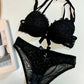 Victoria’s Secret Inspired Front-Open Push-Up Bra & Panty Set