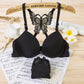 Women’s Butterfly Bra & Panty Set – Front Open Magnetic Clip