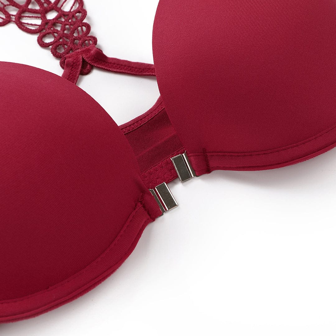 Women’s Butterfly Bra & Panty Set – Front Open Magnetic Clip