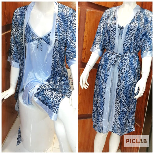 Cheetah Printed Nighty – Stylish & Comfortable Sleepwear