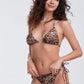 Cheetah Printed Bikini Set