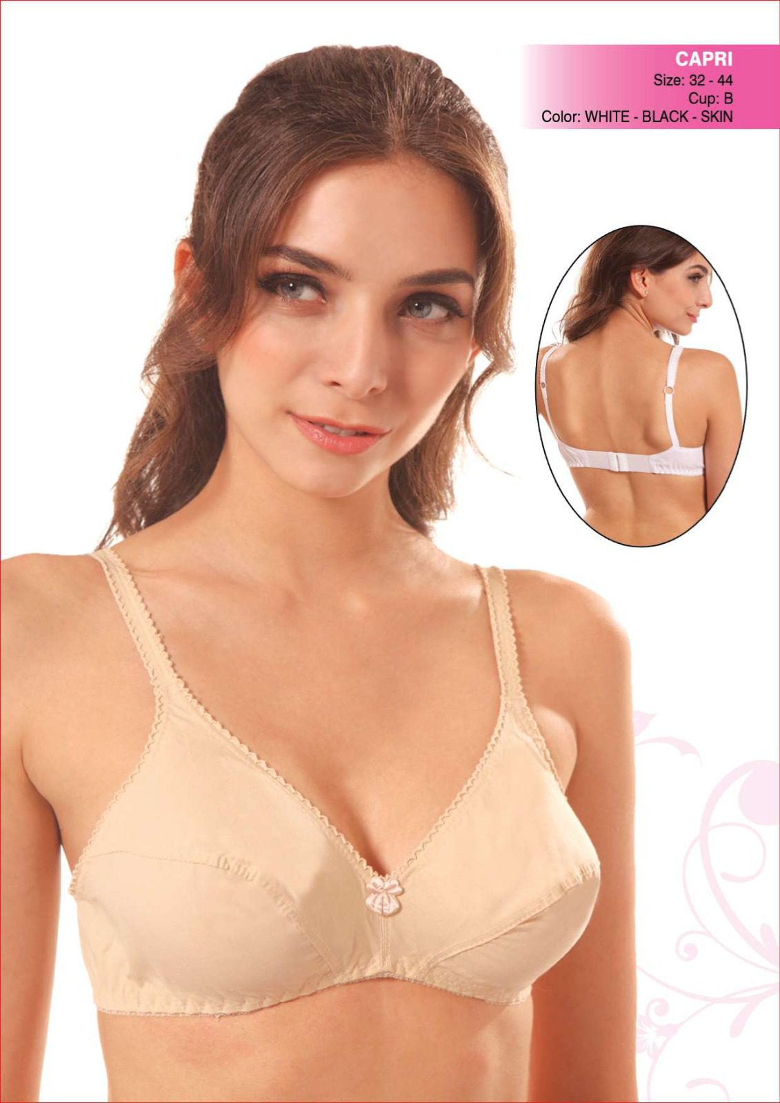 Flourish Capri Non-Padded Non-Wired Cotton Bra
