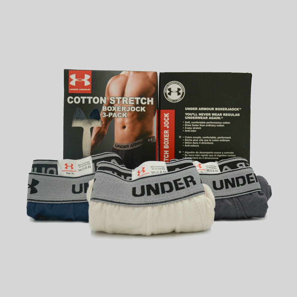 Under Armour Men’s Underwear – Performance & Comfort - Pack Of 3