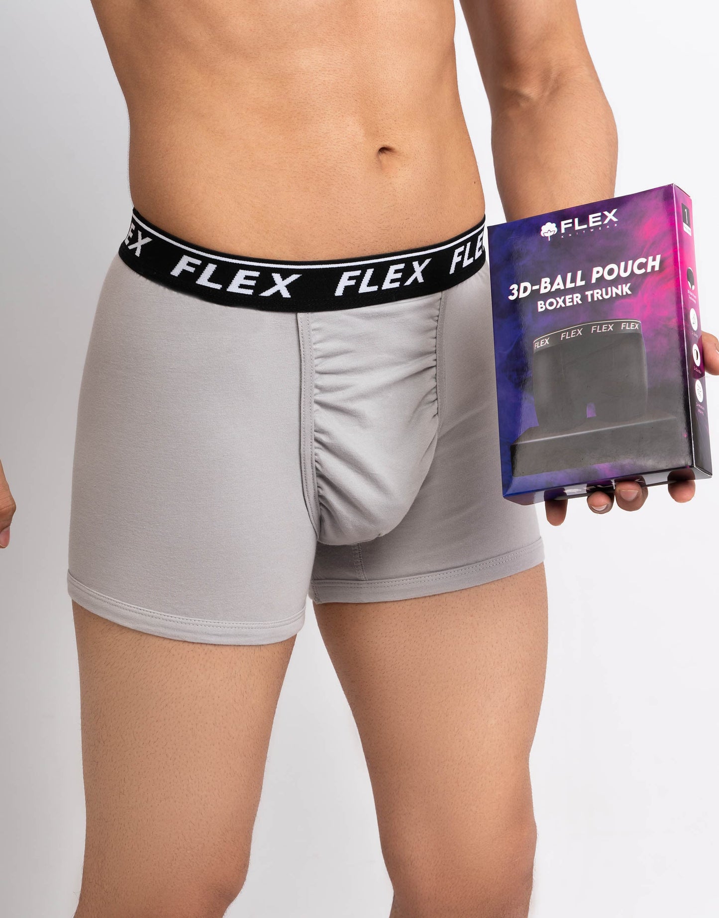 Flex 3D-Ball Pouch Boxer Trunk – Ultimate Comfort & Support
