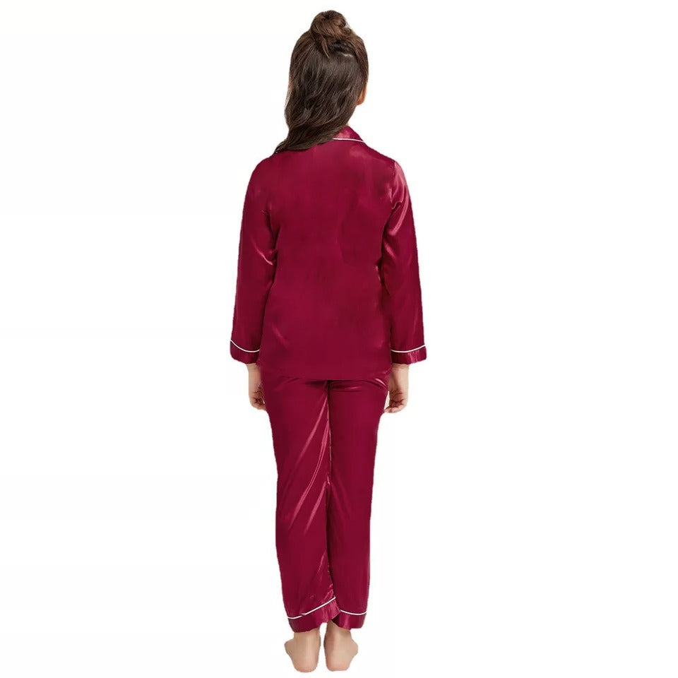 Kids Nighty Suit – Premium Imported Silk