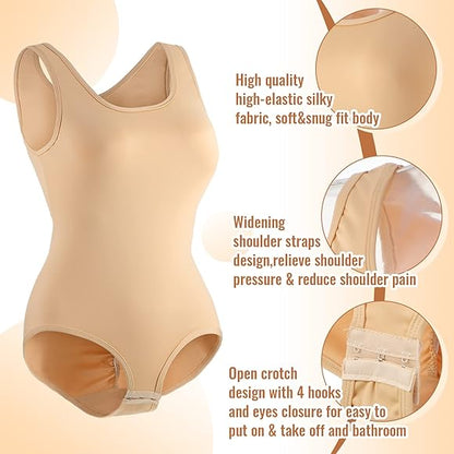 Premium Mid Body Shaper – Cross Notch Design with Adjustable Buckle