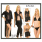 Two Heart Nightwear 6-Piece Set – Premium Women’s Sleepwear