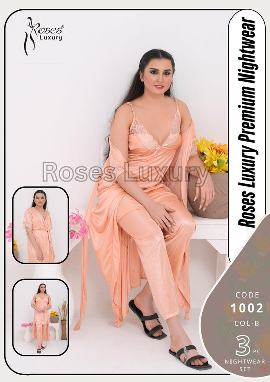 Roses Luxury Premium Nightwear