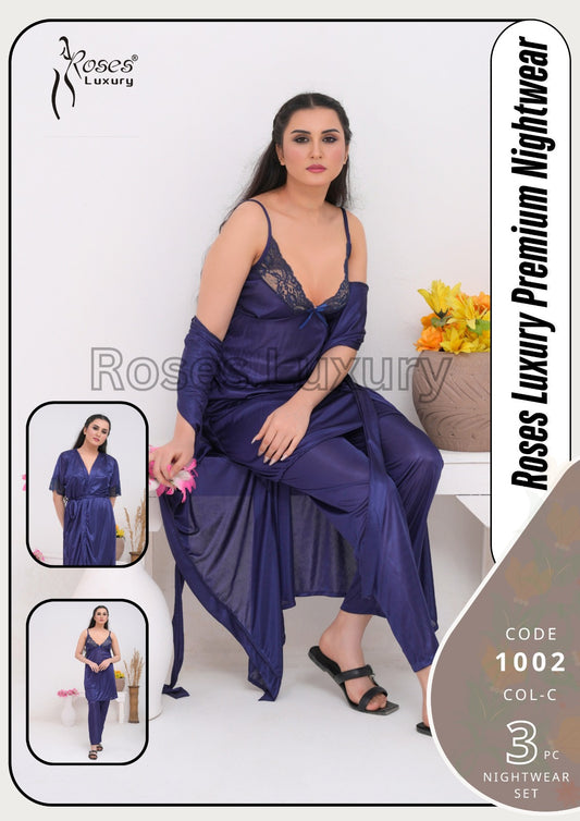 Roses Luxury Premium Nightwear