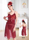 Short Romantic Nighty for Women – Elegant & Comfortable Sleepwear