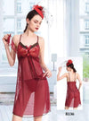 Short Romantic Nighty for Women – Elegant & Comfortable Sleepwear