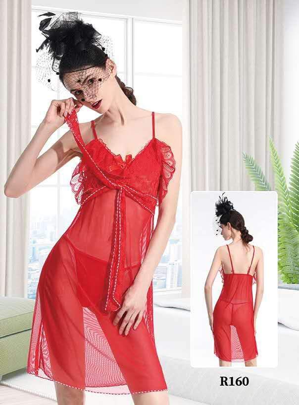 Short Romantic Nighty for Women – Elegant & Comfortable Sleepwear