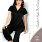 Silky Nights Imported Silk Nightwear Set – 2 Piece Trouser & Shirt
