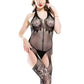 Fashiol Lingerie Exotic Bodystocking Fishnet Cut Out Lingerie