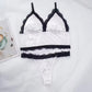 French Sexy Lace Lingerie Set – Elegant, Bold & Seductive