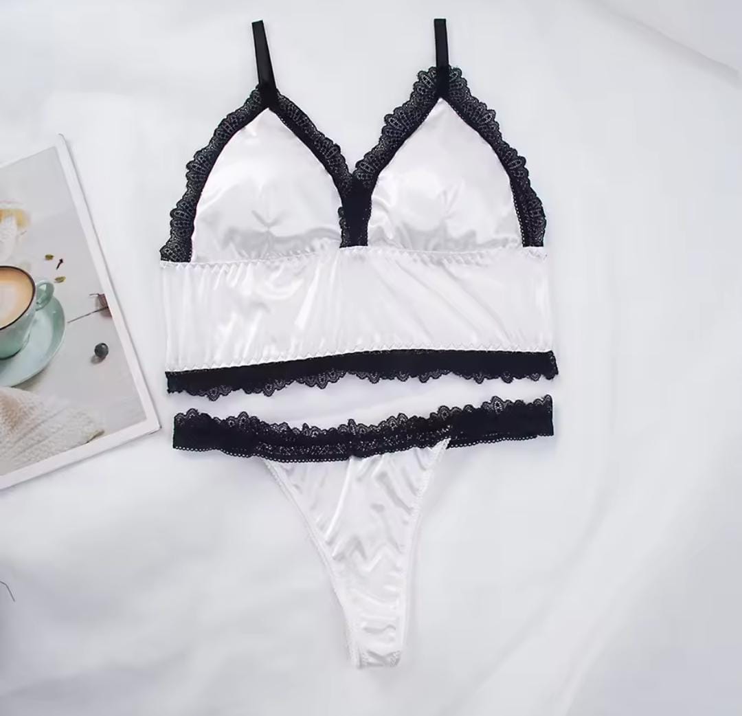 French Sexy Lace Lingerie Set – Elegant, Bold & Seductive