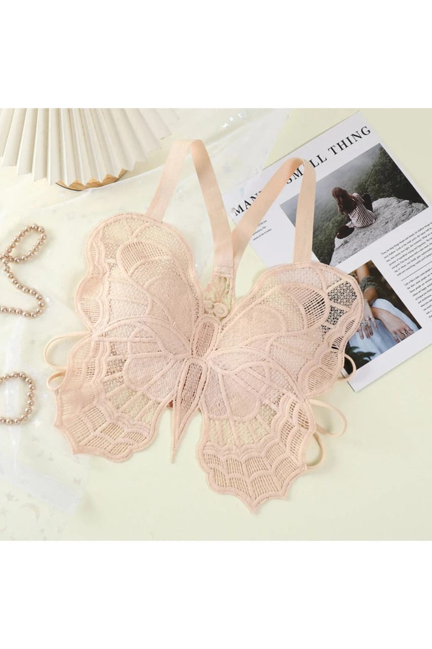 Fancy Butterfly Padded Bra – Free Size | Art: 1126